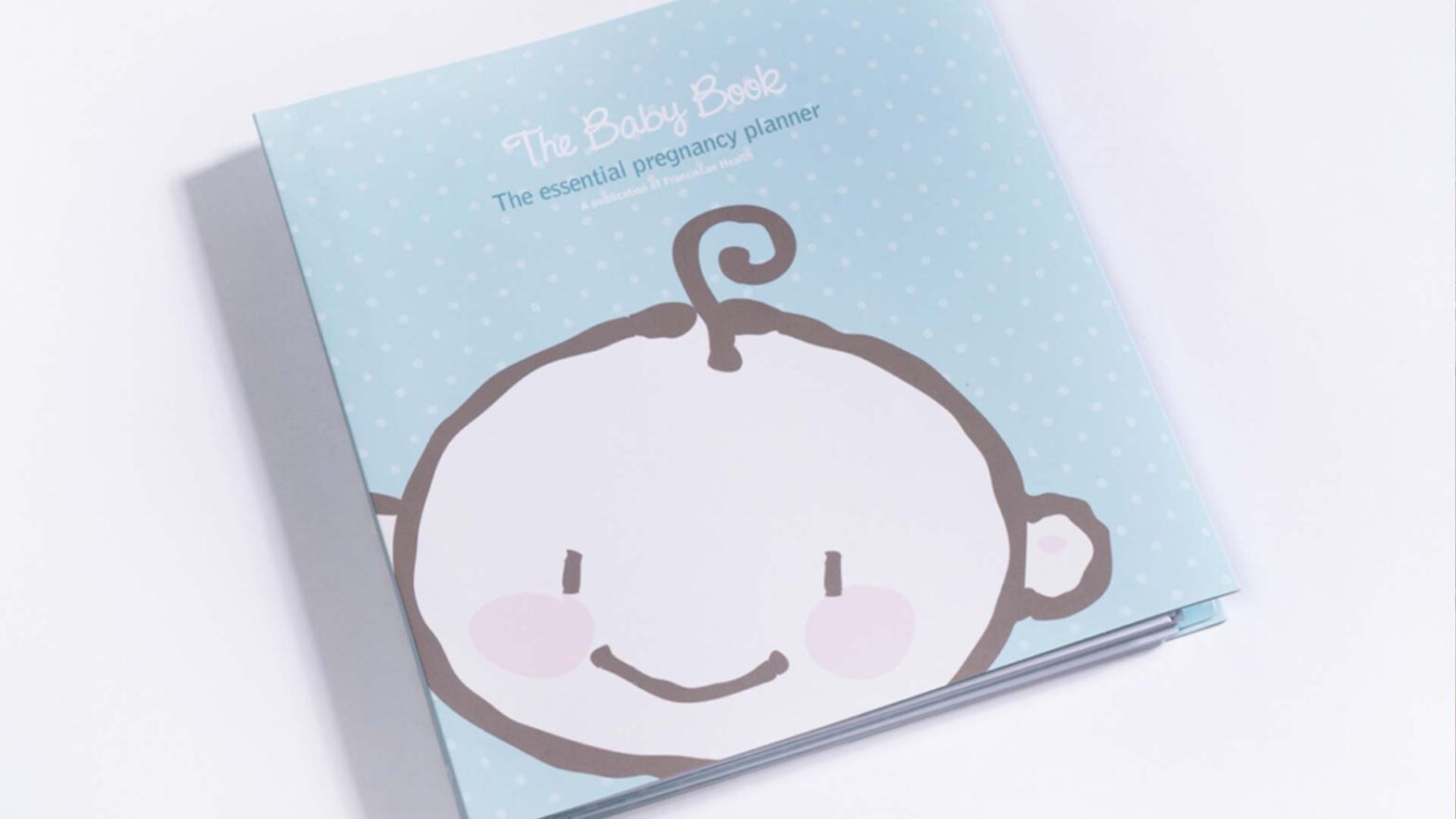 Franciscan Health baby book mockup