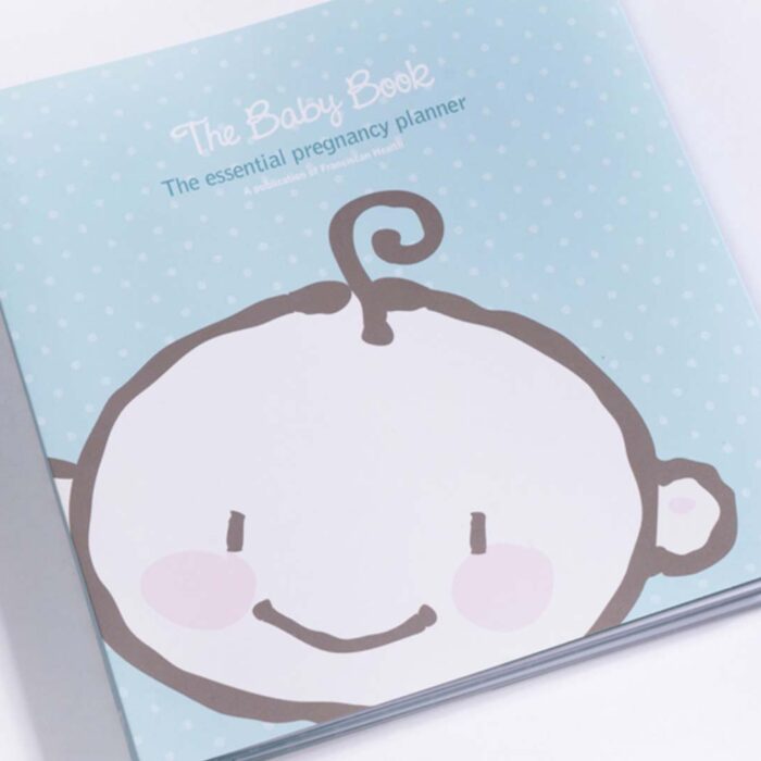 Franciscan Health baby book mockup