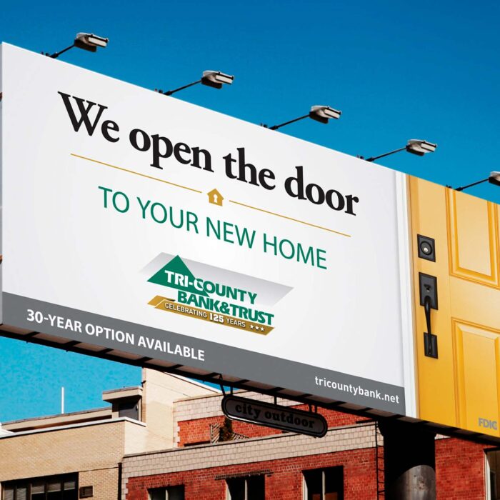 Tri-County Mortgage billboard